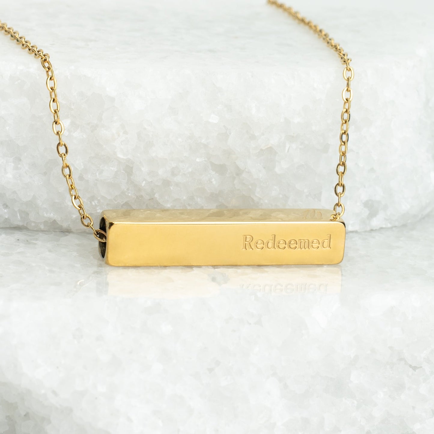 The Chosen Four-Sided Necklace Gold