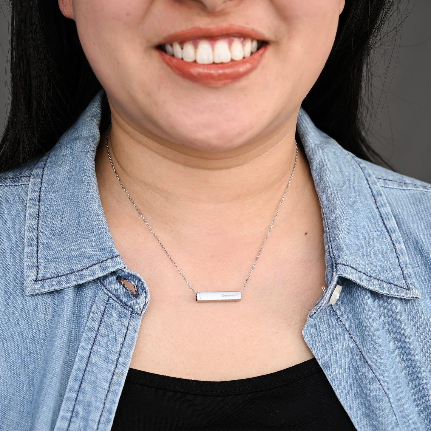 The Chosen Four-Sided Necklace Silver