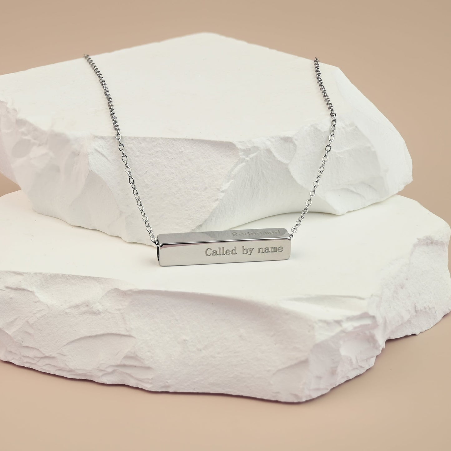The Chosen Four-Sided Necklace Silver