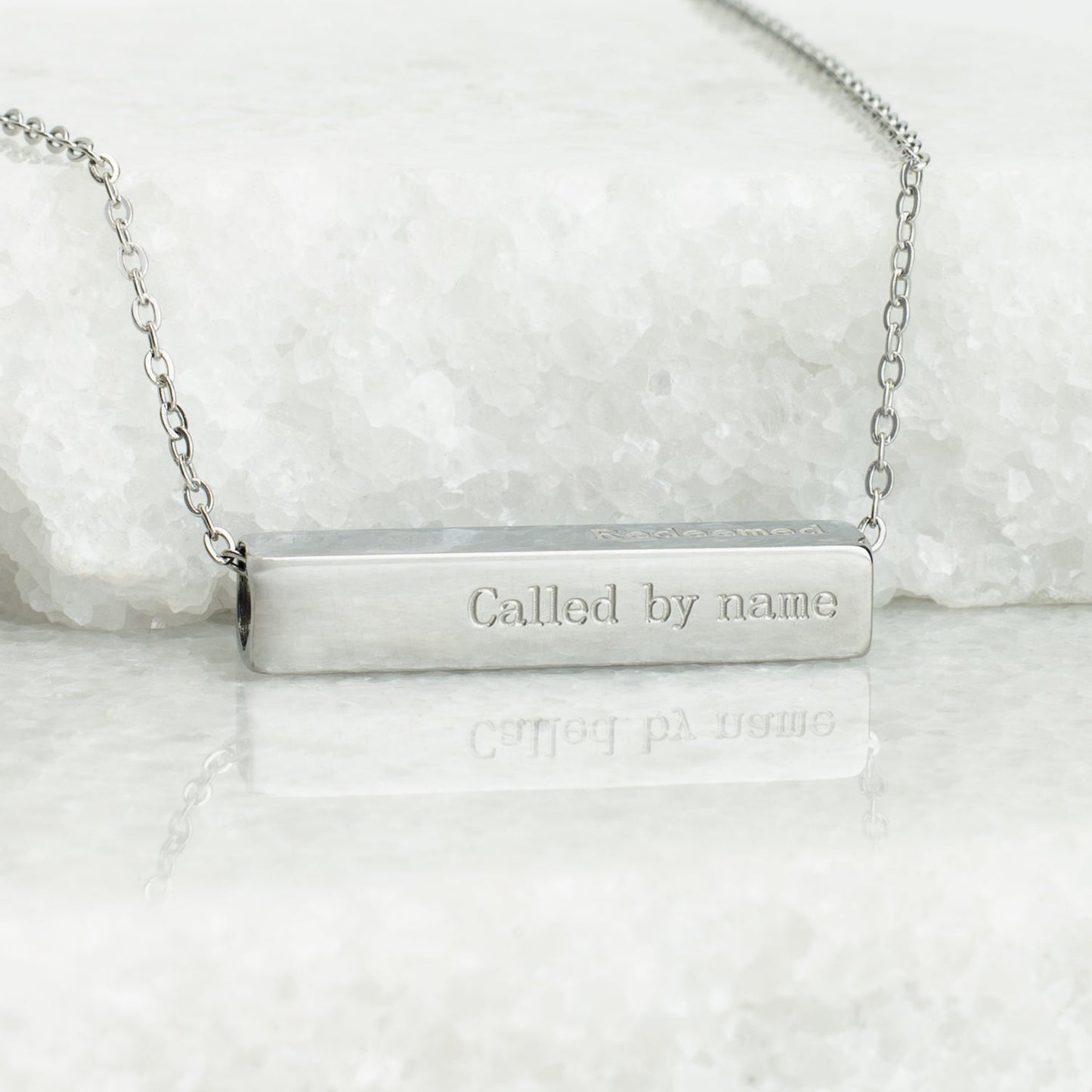 The Chosen Four-Sided Necklace Silver