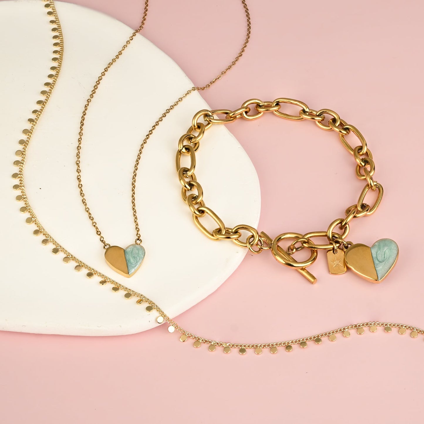 Give Hope Necklace in Mint