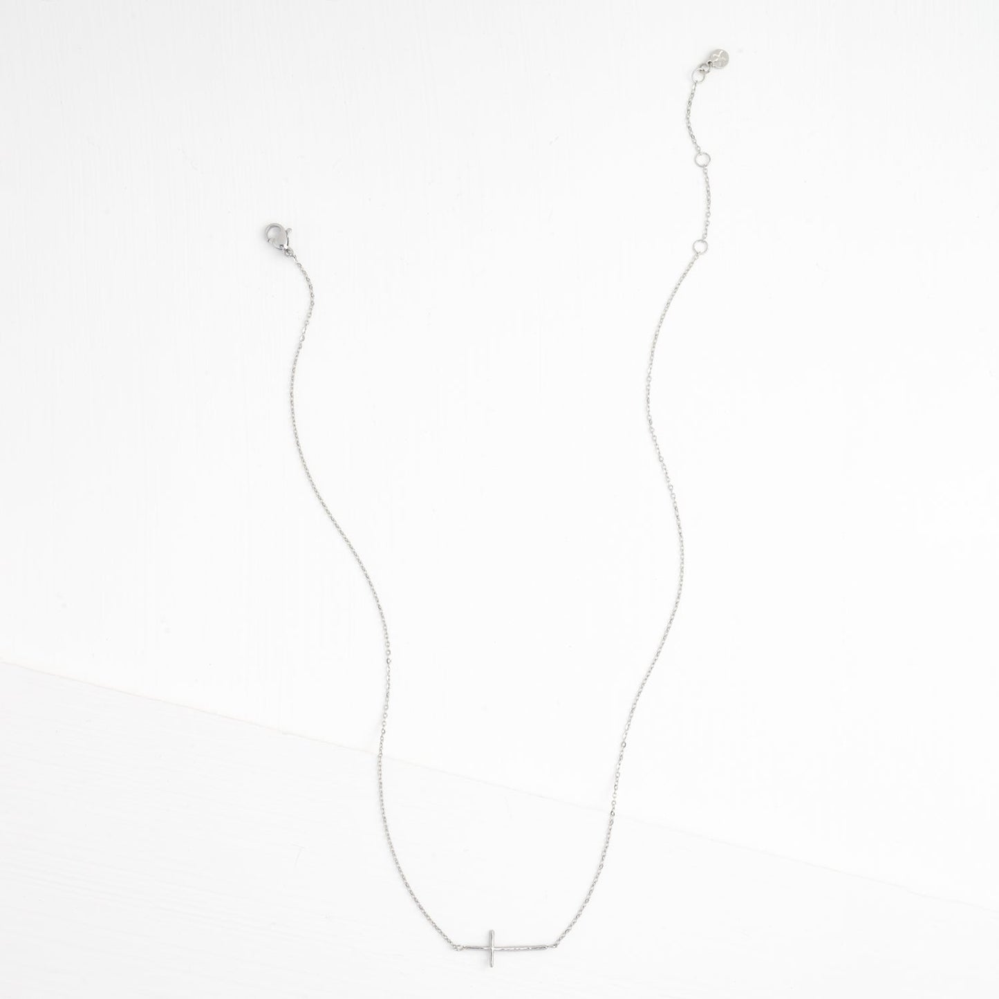 Silver cross necklace for women, creative gift ideas for Christmas, fair trade store online 
