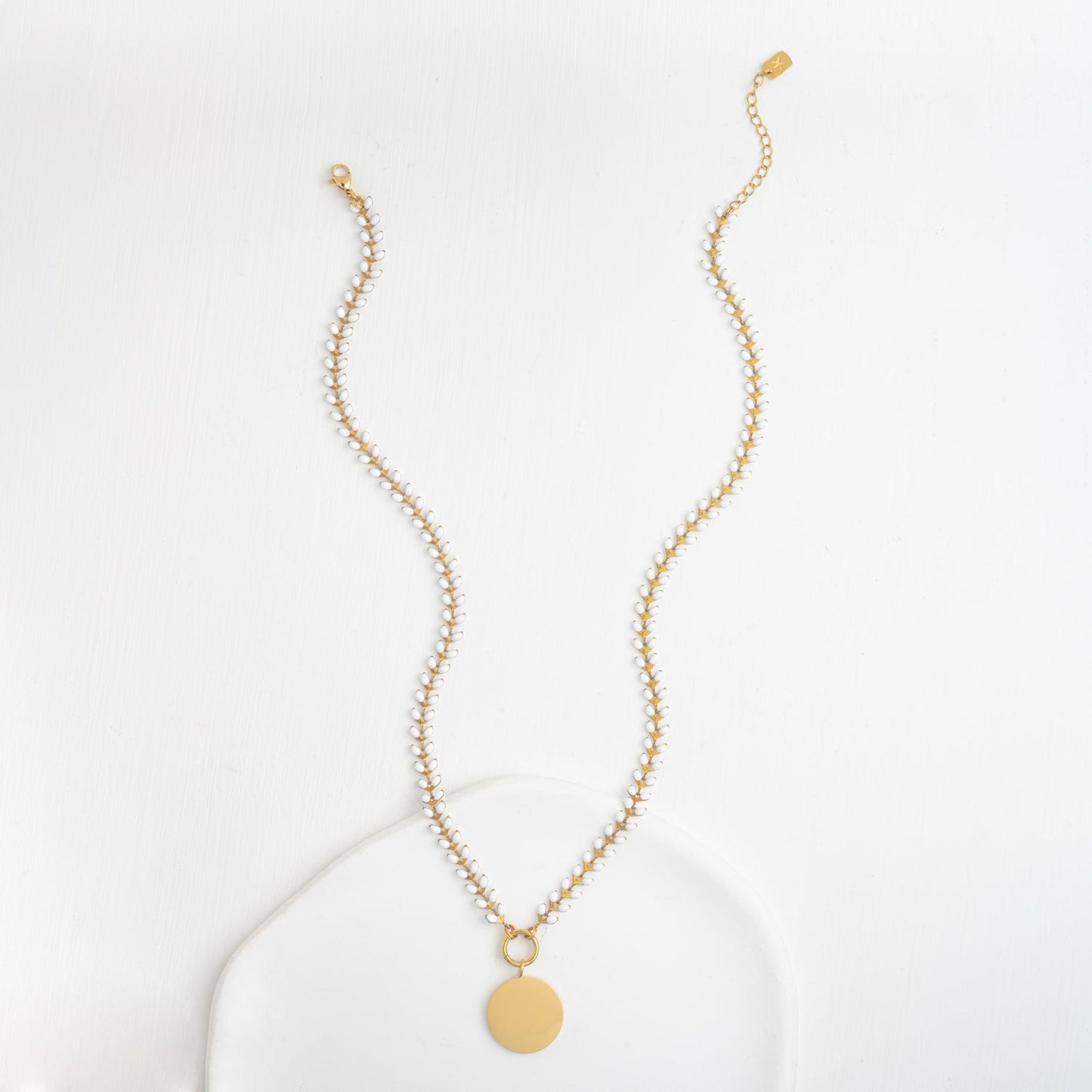 Valentines Seeds of Hope Chain in Ivory