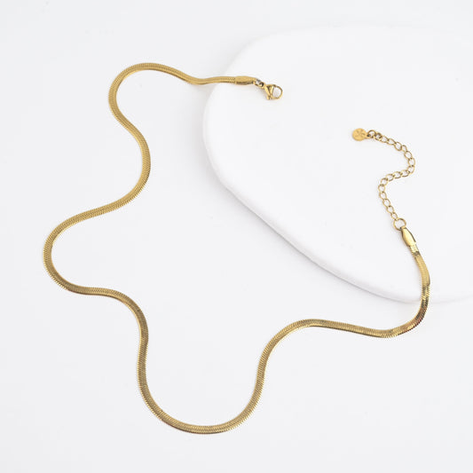 Radiant Joy Snake Chain Necklace
