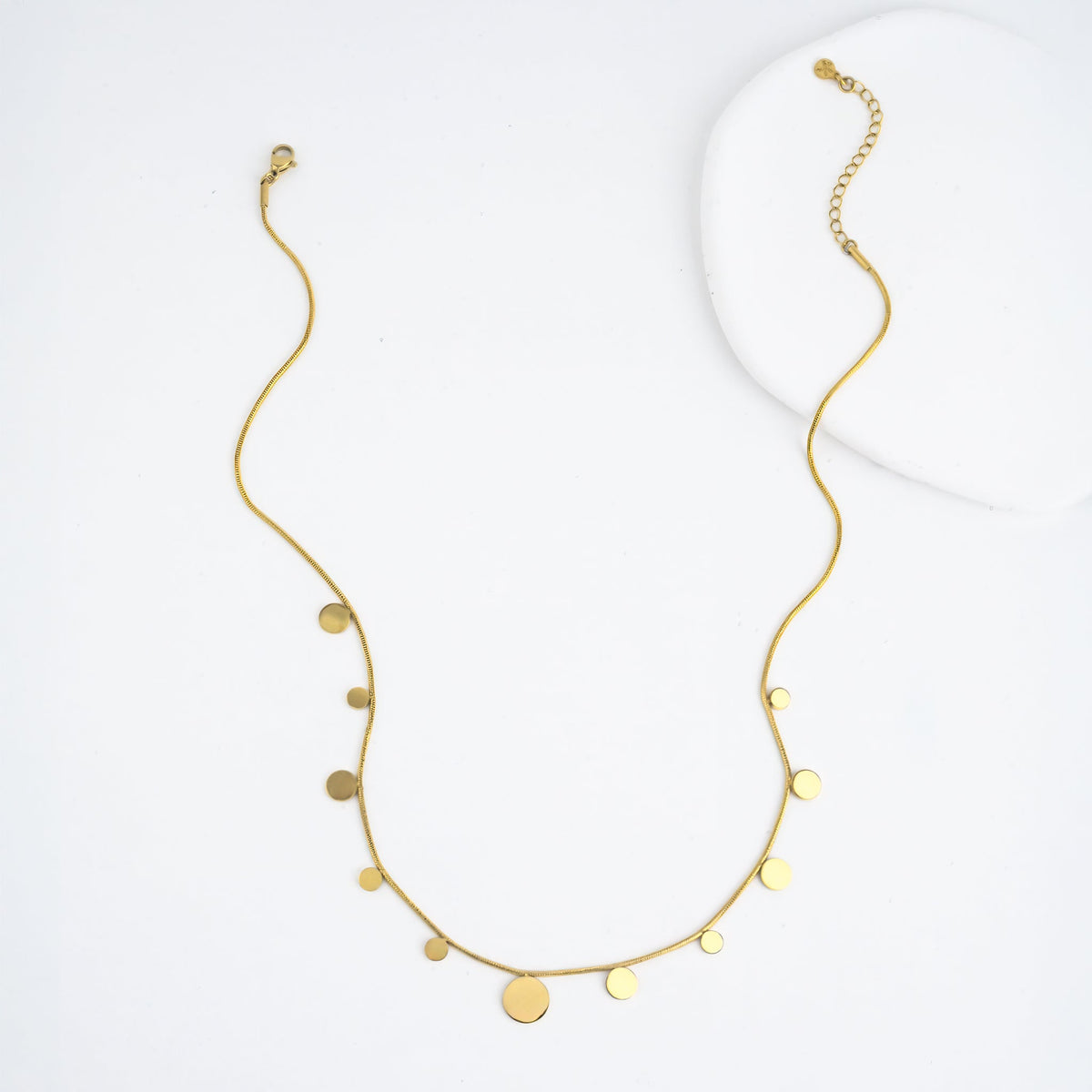 Orion's Beacon Gold Necklace