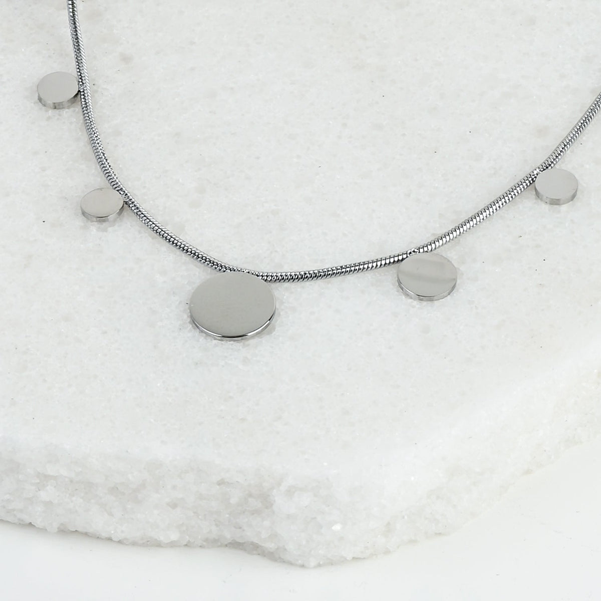 Orion's Beacon Silver Necklace