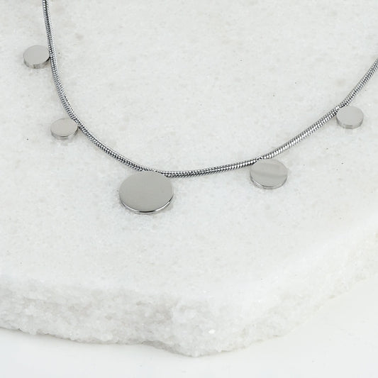 Orion's Beacon Silver Necklace