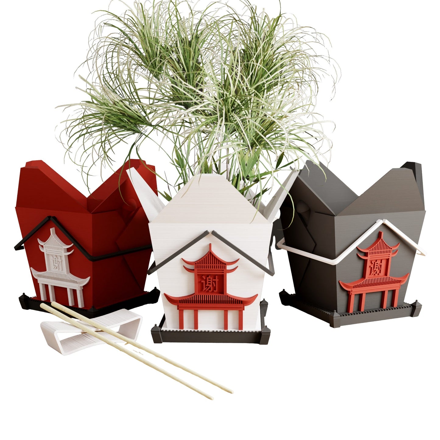 Chinese Takeout Planter