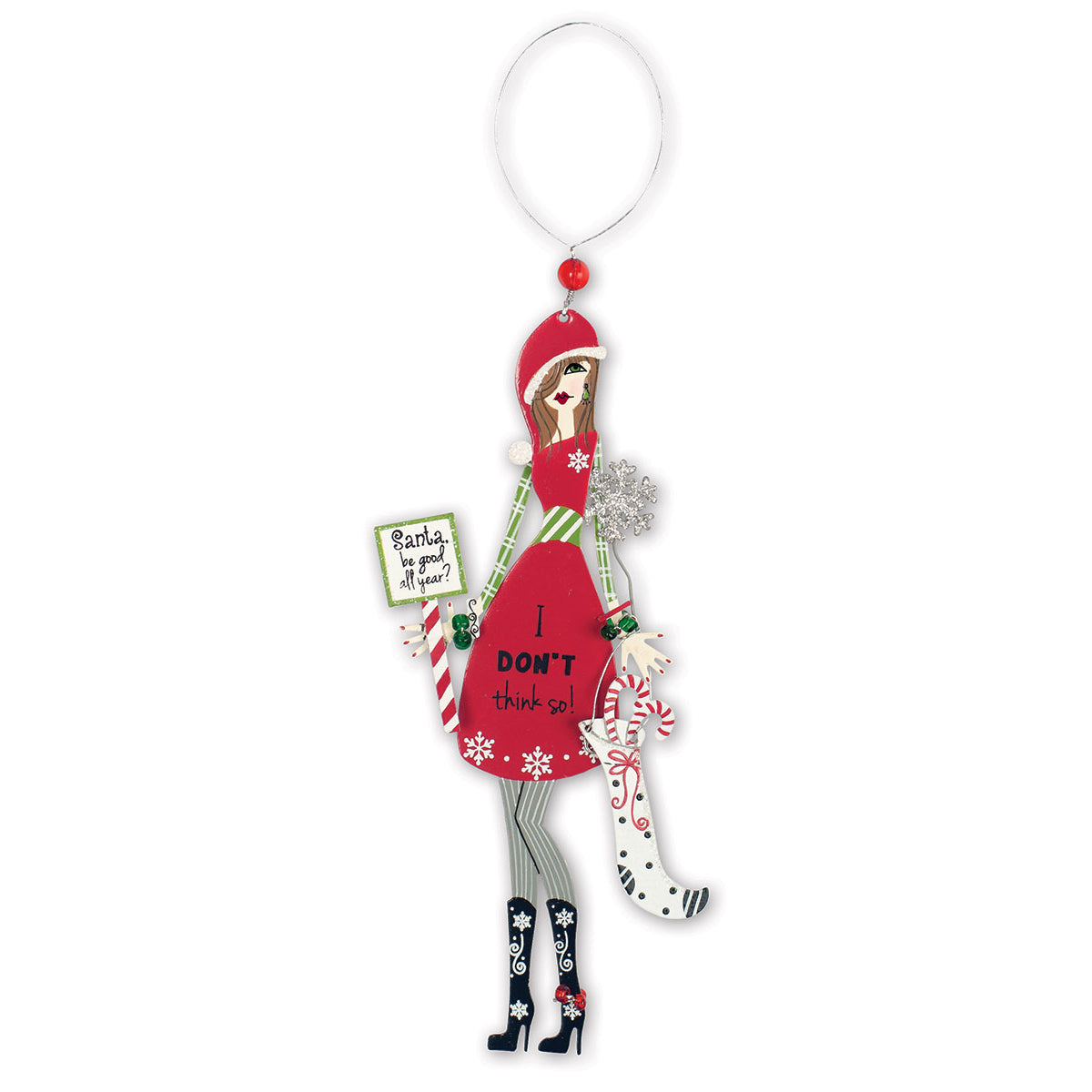 Sassy & Classy Girlfriends Ornaments - Set of 4