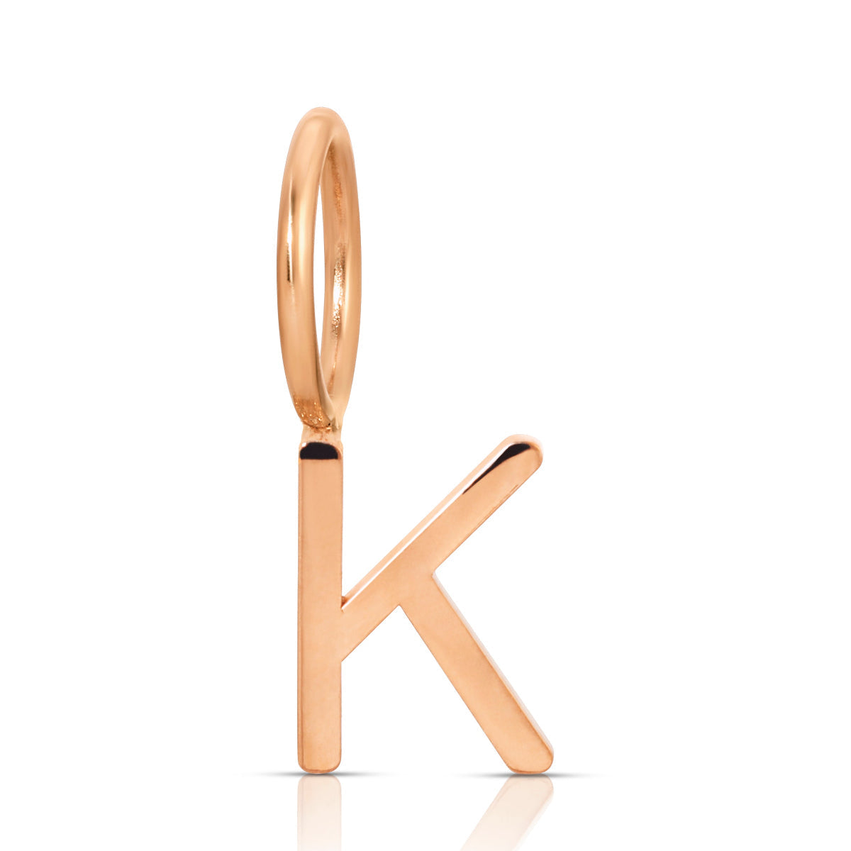 Gold Letter Charm