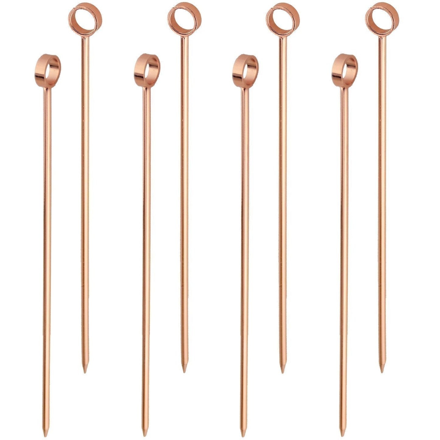 8-Pack Professional XL-Cocktail Picks (Copper)