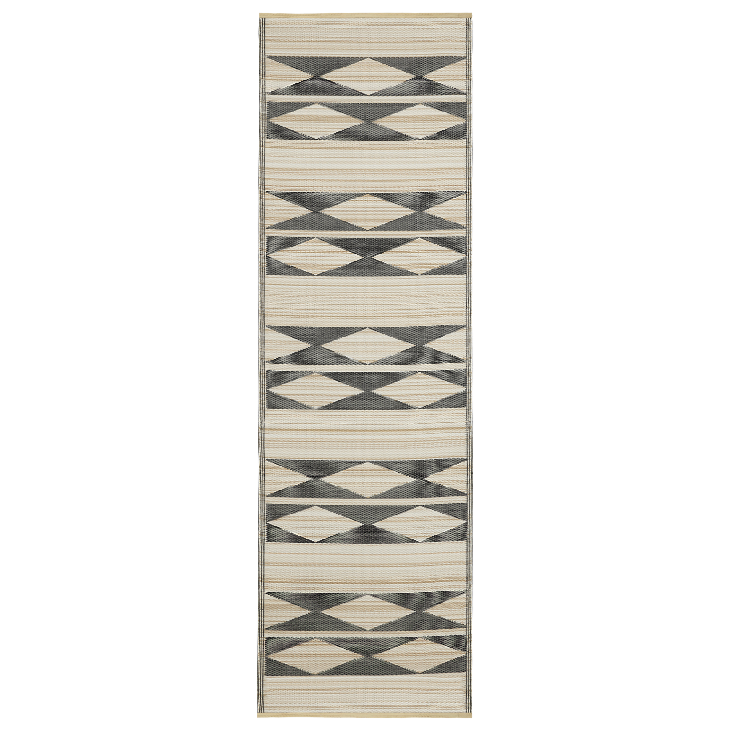 Cairo - Natural & Black Outdoor Rug for Patio
