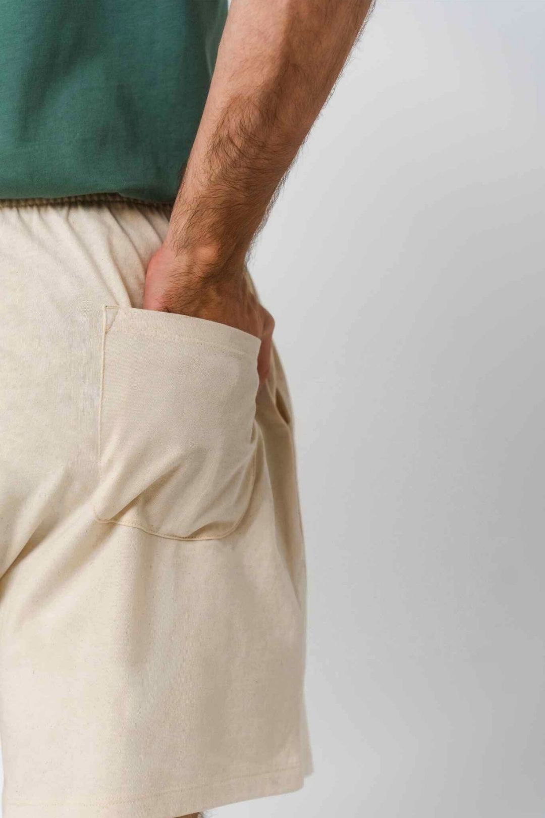 Pantalón corto orgánico - Natural