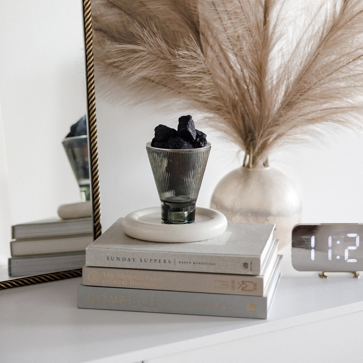 ZAI Mineral Lava Rock Diffuser - Charcoal
