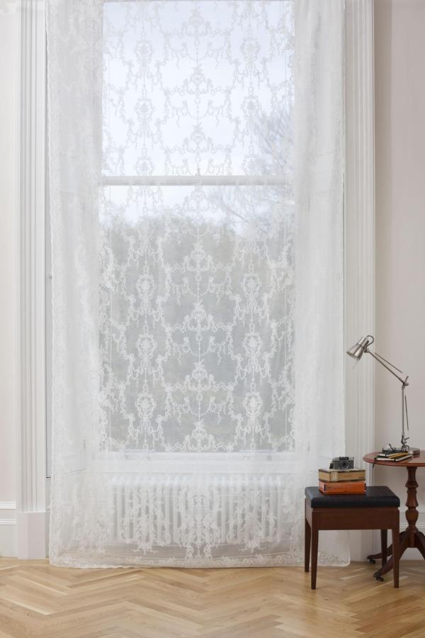 Premium Sheer Panels: The Linda - Ivory