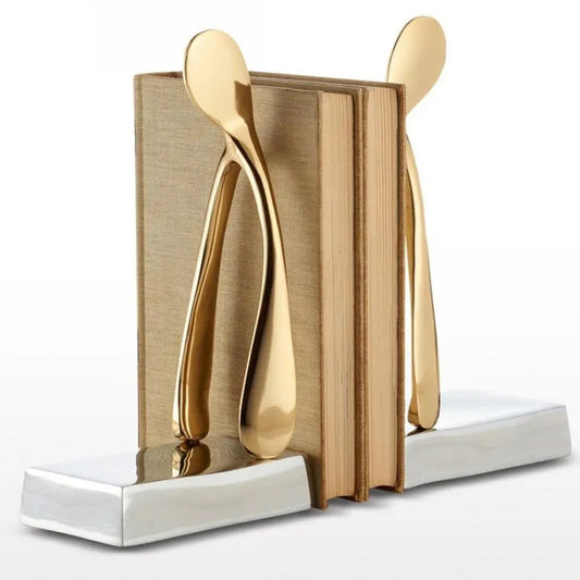 Wishbone Bookend Pair