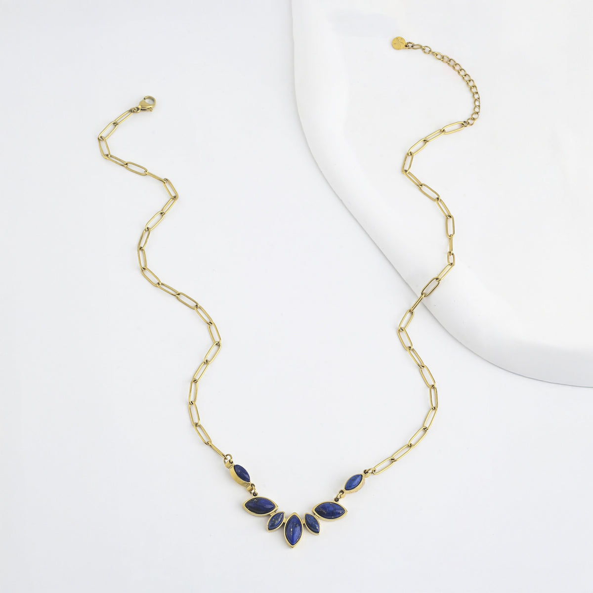 Boundless Voyage Blue Lapis Necklace