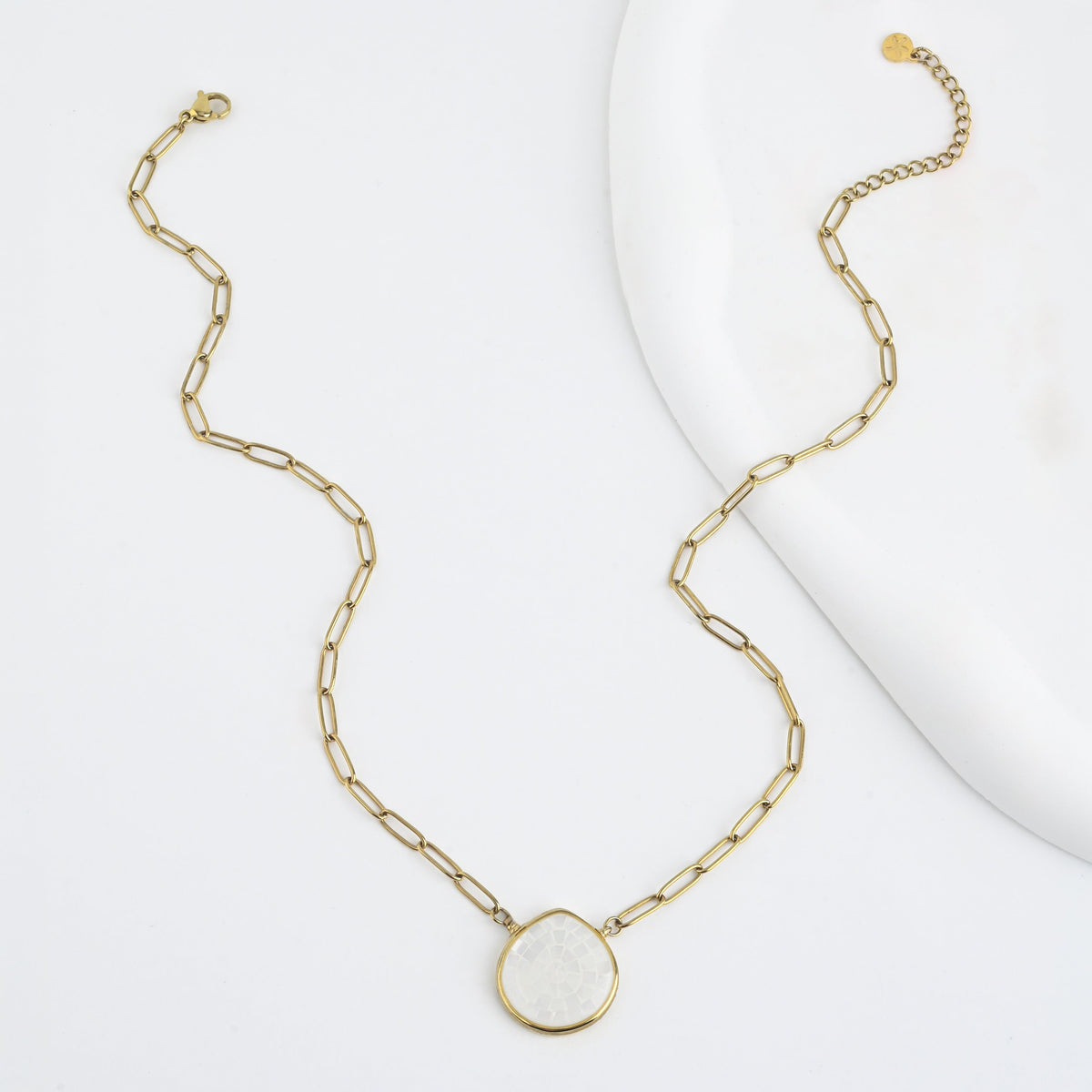 Wayfinder Mother of Pearl Necklace