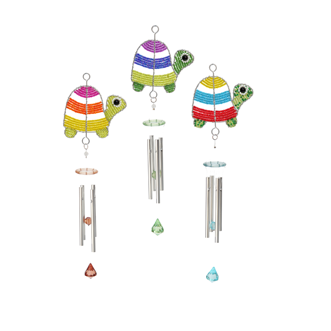 Turtle Wind Chime, Sm Asst  (Set of 3)