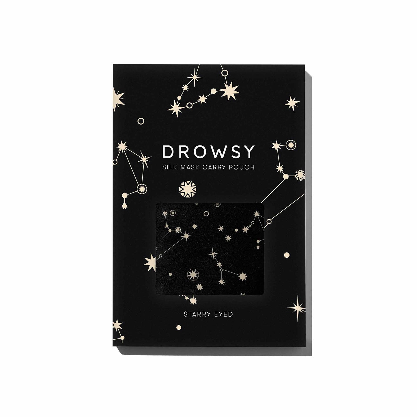 Starry Eyed Silk Carry Pouch