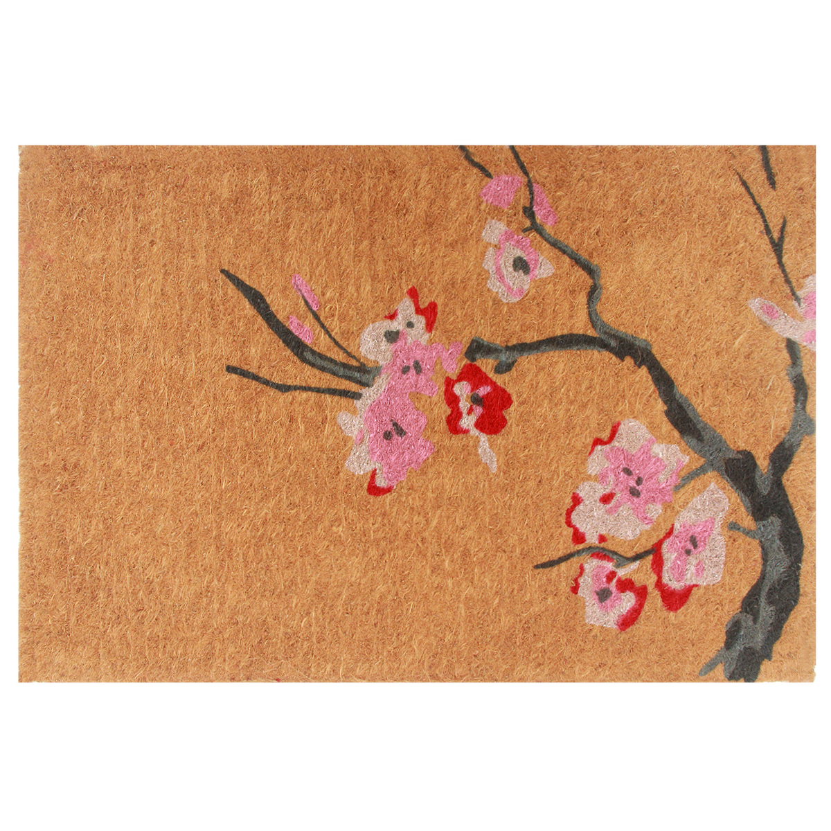 Cherry Branch Doormat, Durable