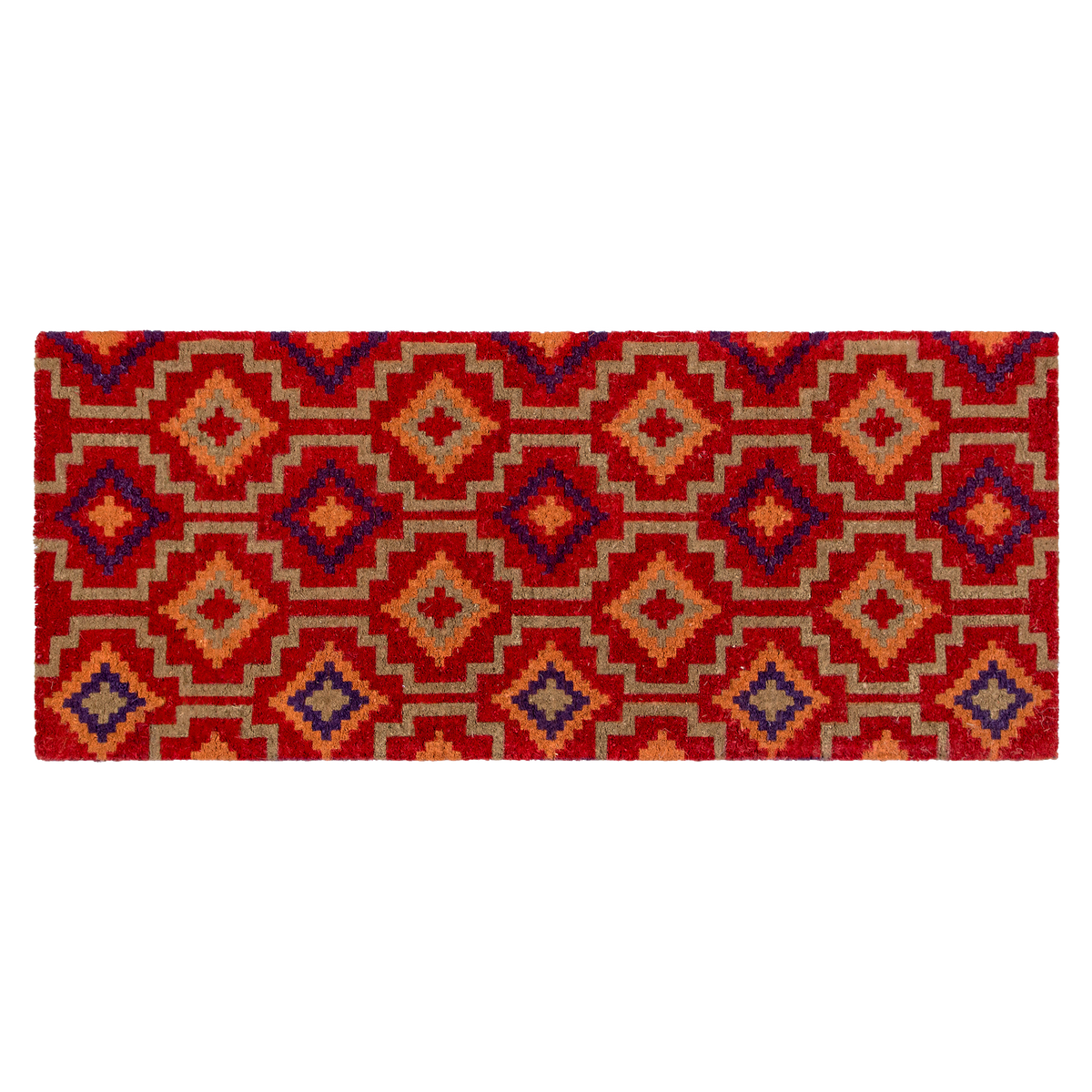 Lhasa Kilim - Red Coir Doormat