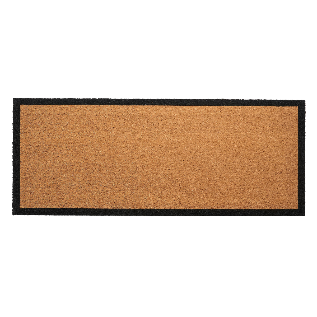 Black Border Coir Doormat