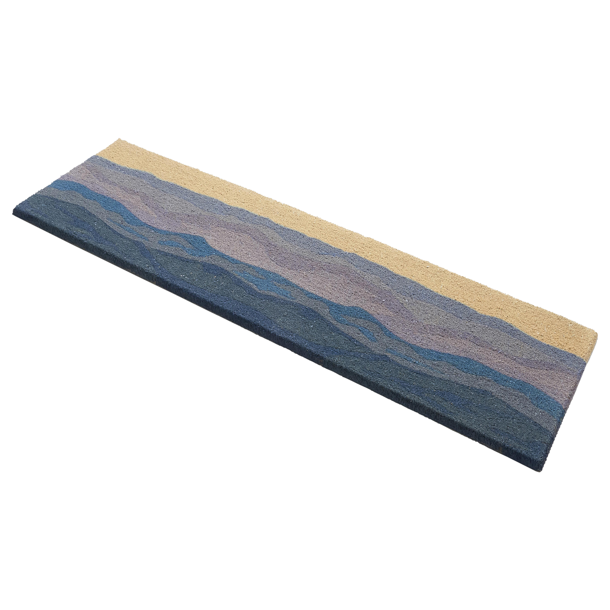 Shades of Sea - Blue Coir Doormat