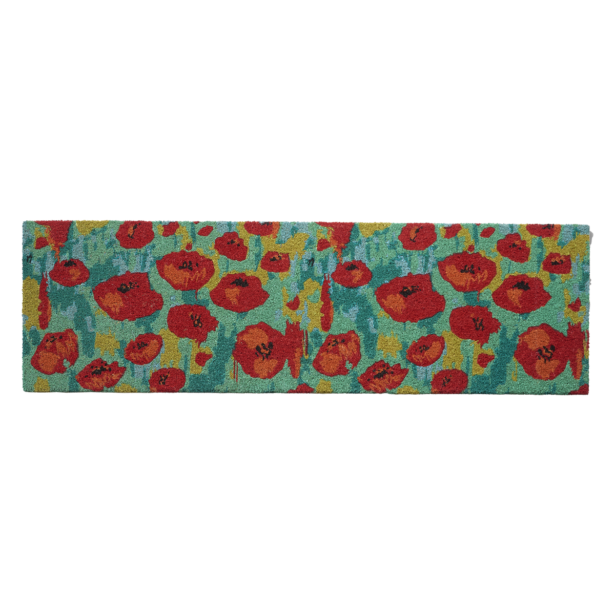 Field of Poppies - Red Multi Coir Doormat