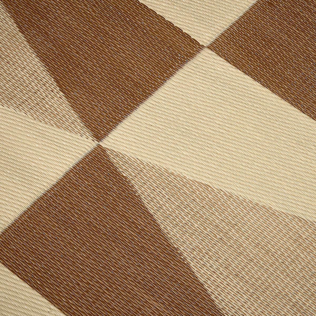 Tucson - Natural Geometric Outdoor Rug for Patio