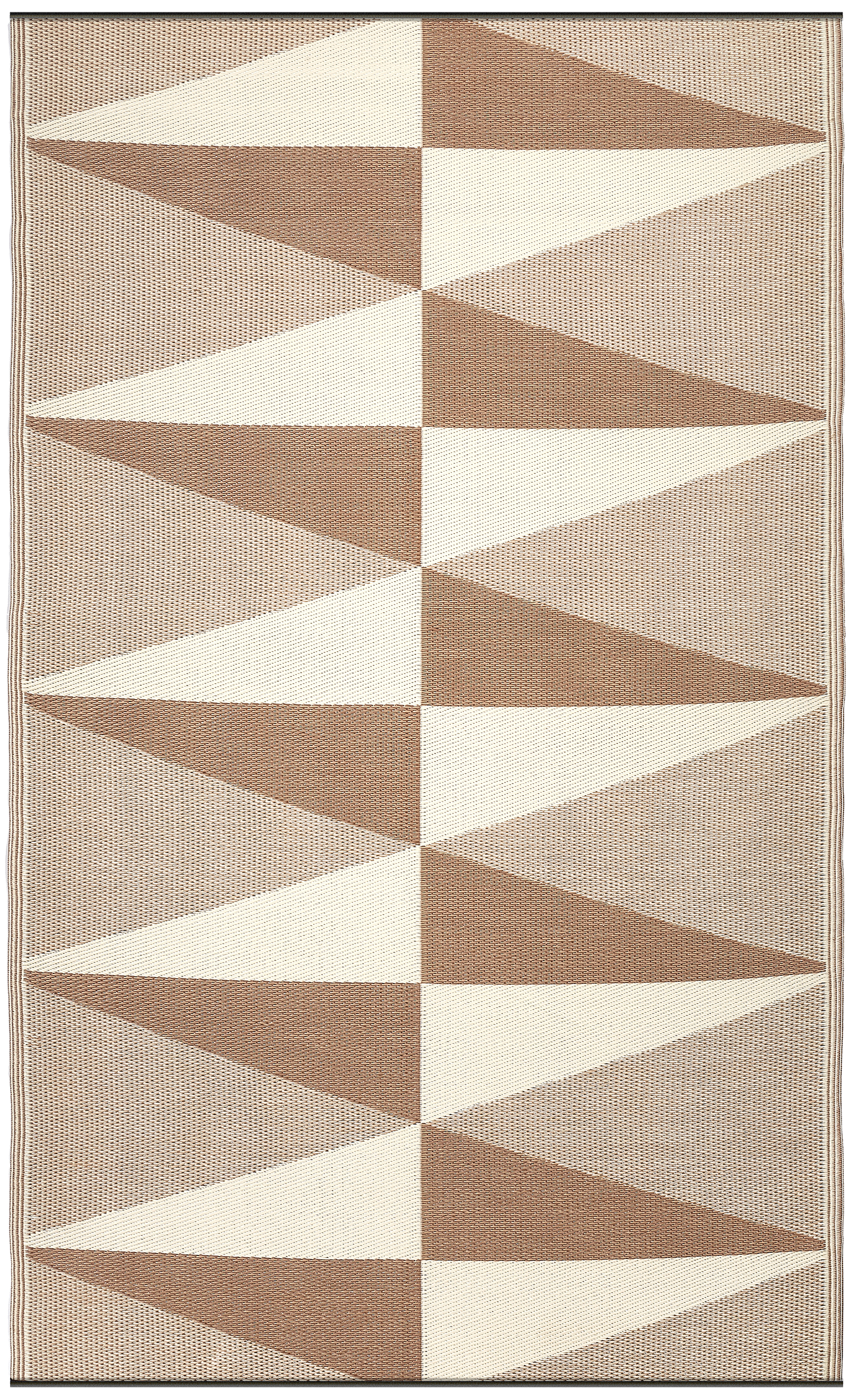 Tucson - Natural Modern Geometric Outdoor Rug for Patio