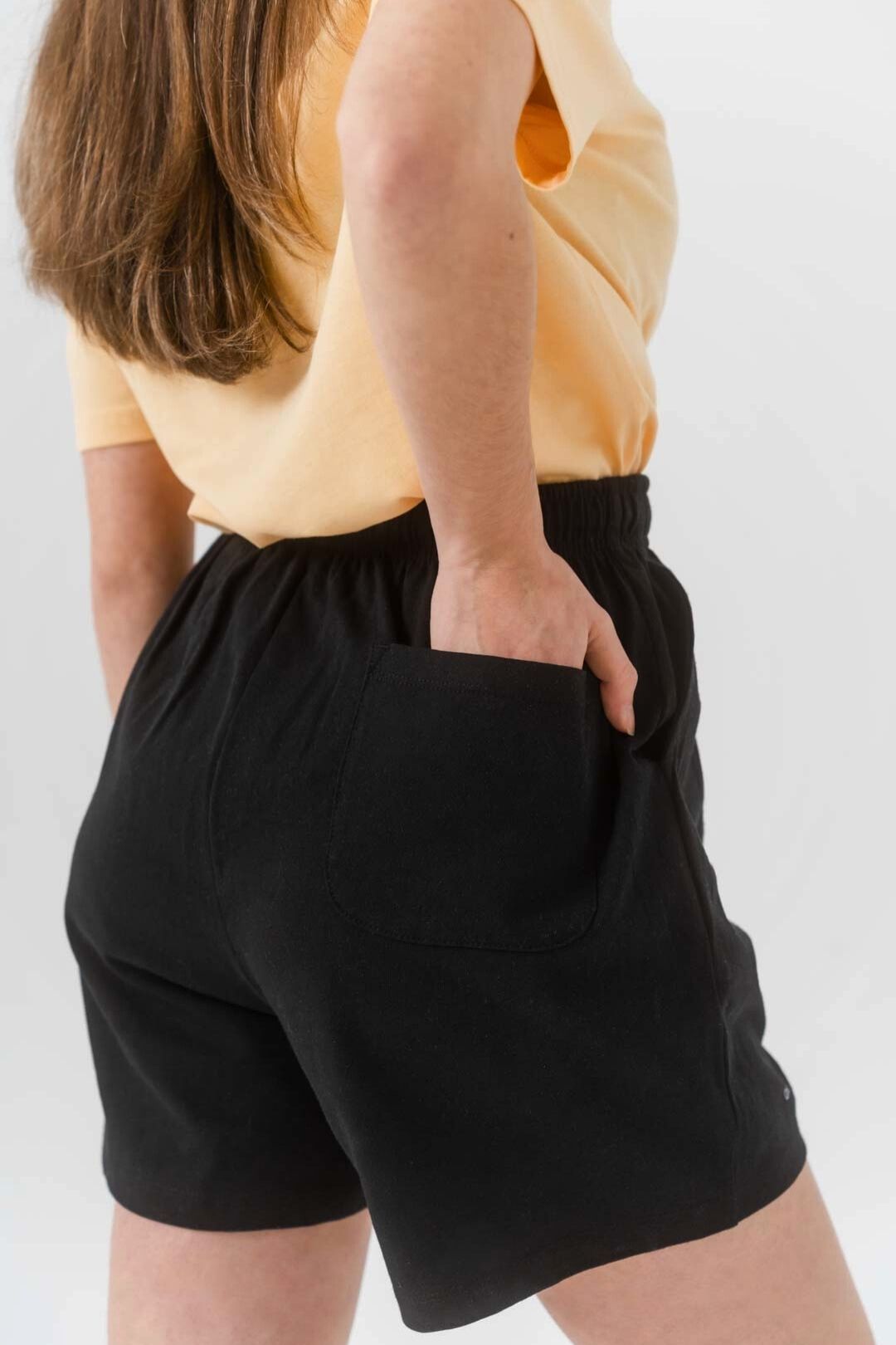 Pantalón corto orgánico - Negro