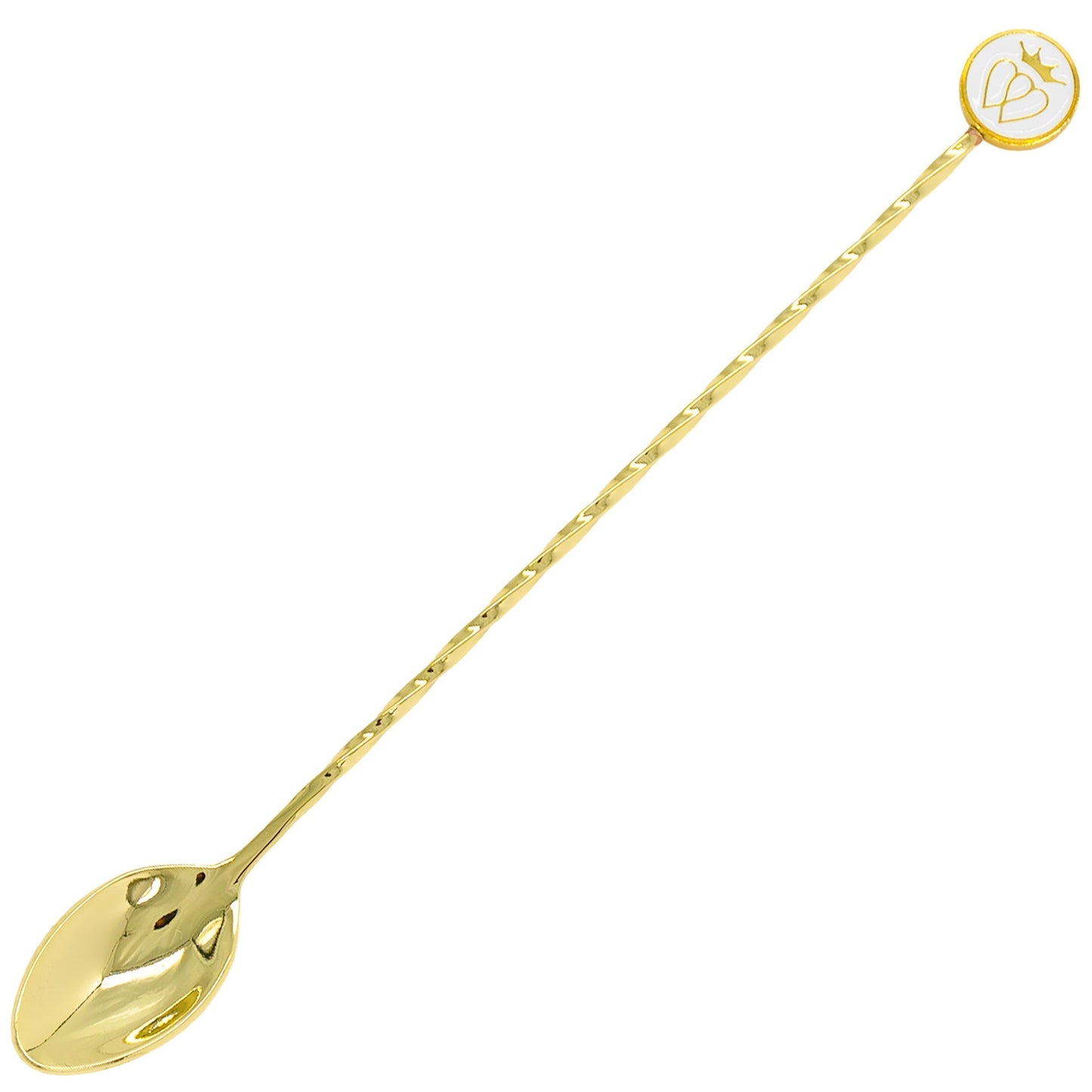French Cocktail Spoons Gift Set - Gold