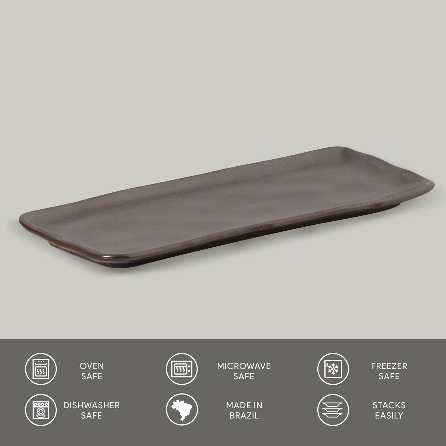 Rectangular Platter Medium Set of 4