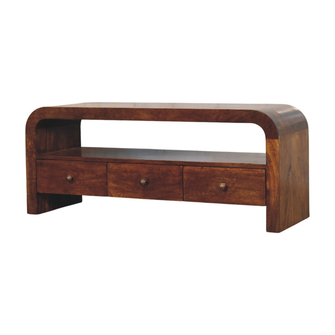 Solid Wood Darcy Media Unit