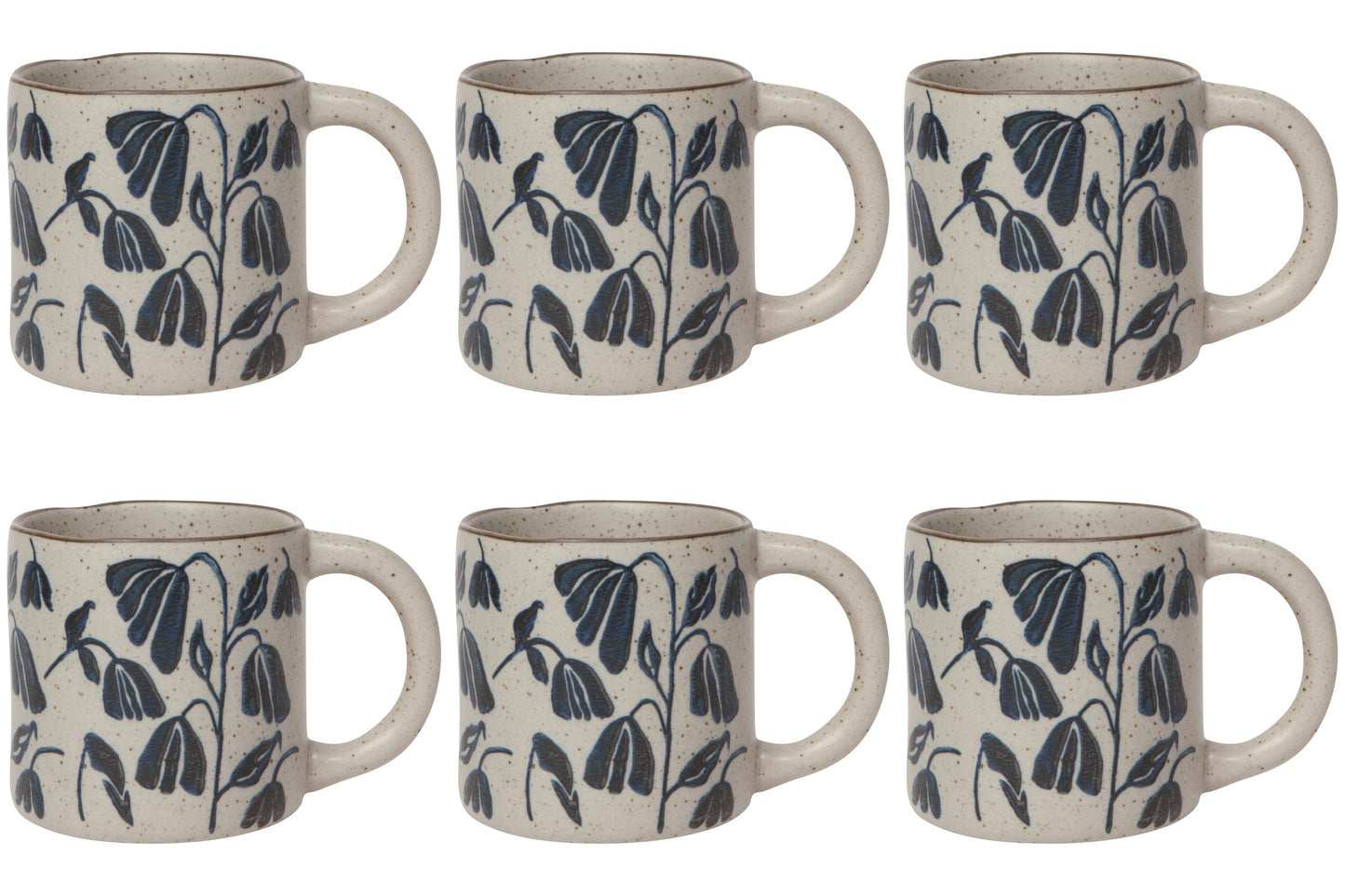Set of 6 Posy Element Mug