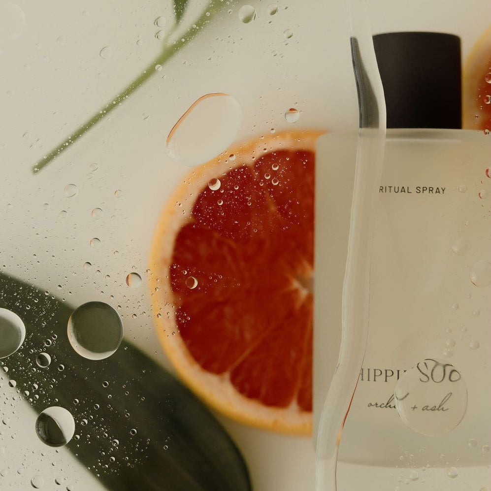warm citrus + tobacco | HIPPIE SOUL Ritual Spray