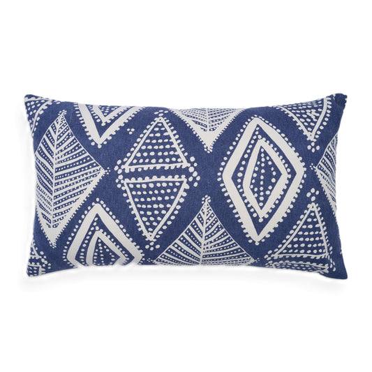 Artisan mirage intricate Arabesque pattern lumbar pillow cover