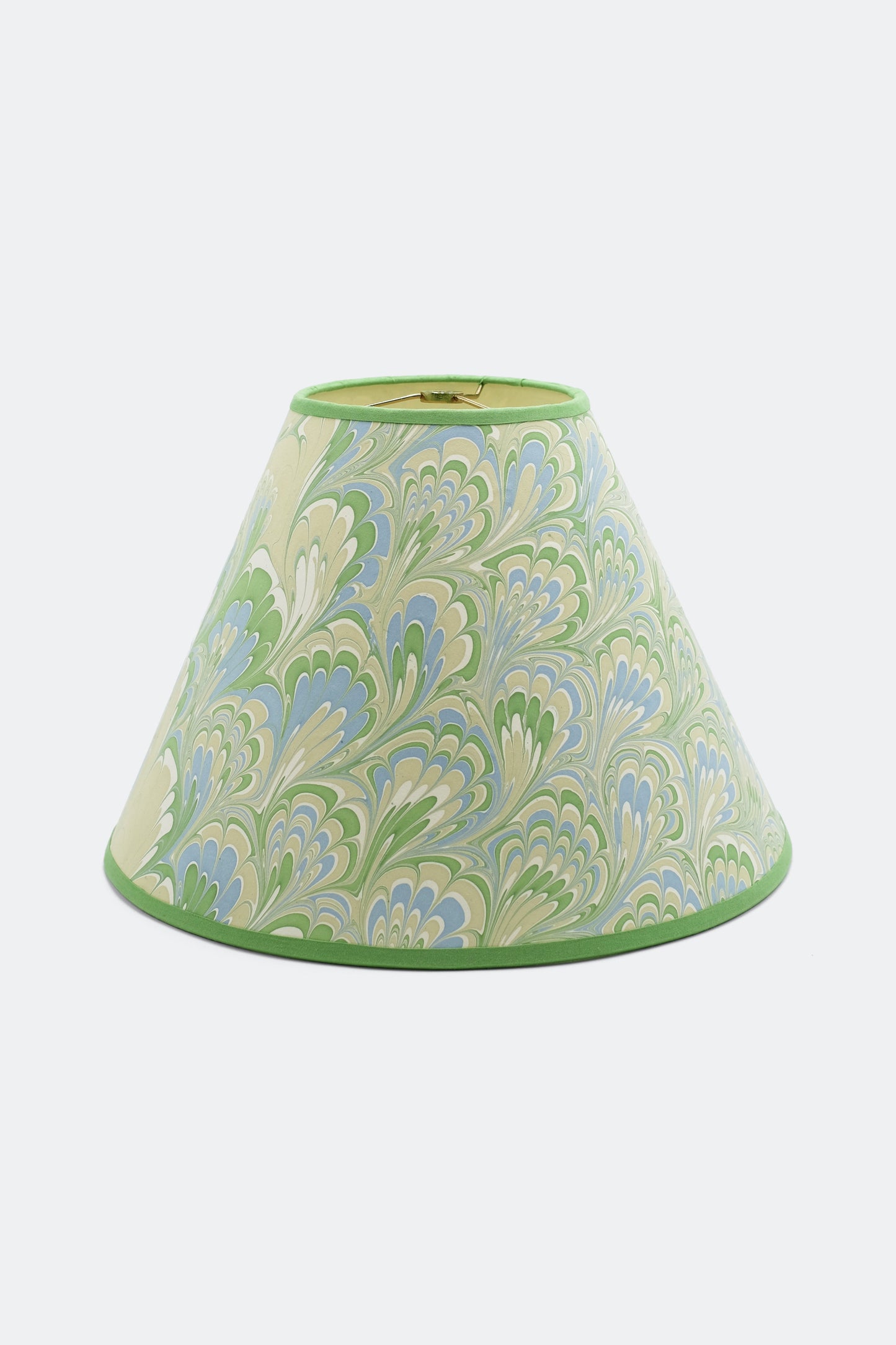 16" Empire Lampshade —  Hand-Marbled