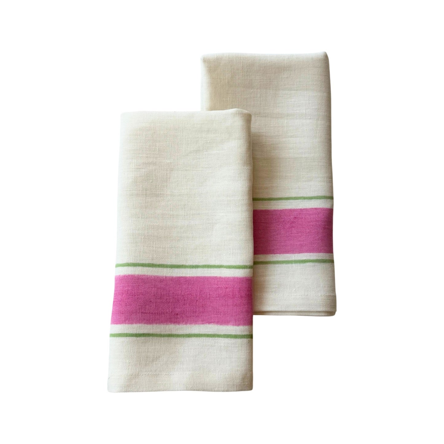Taal Linen Napkins - Pink (Set of 2)