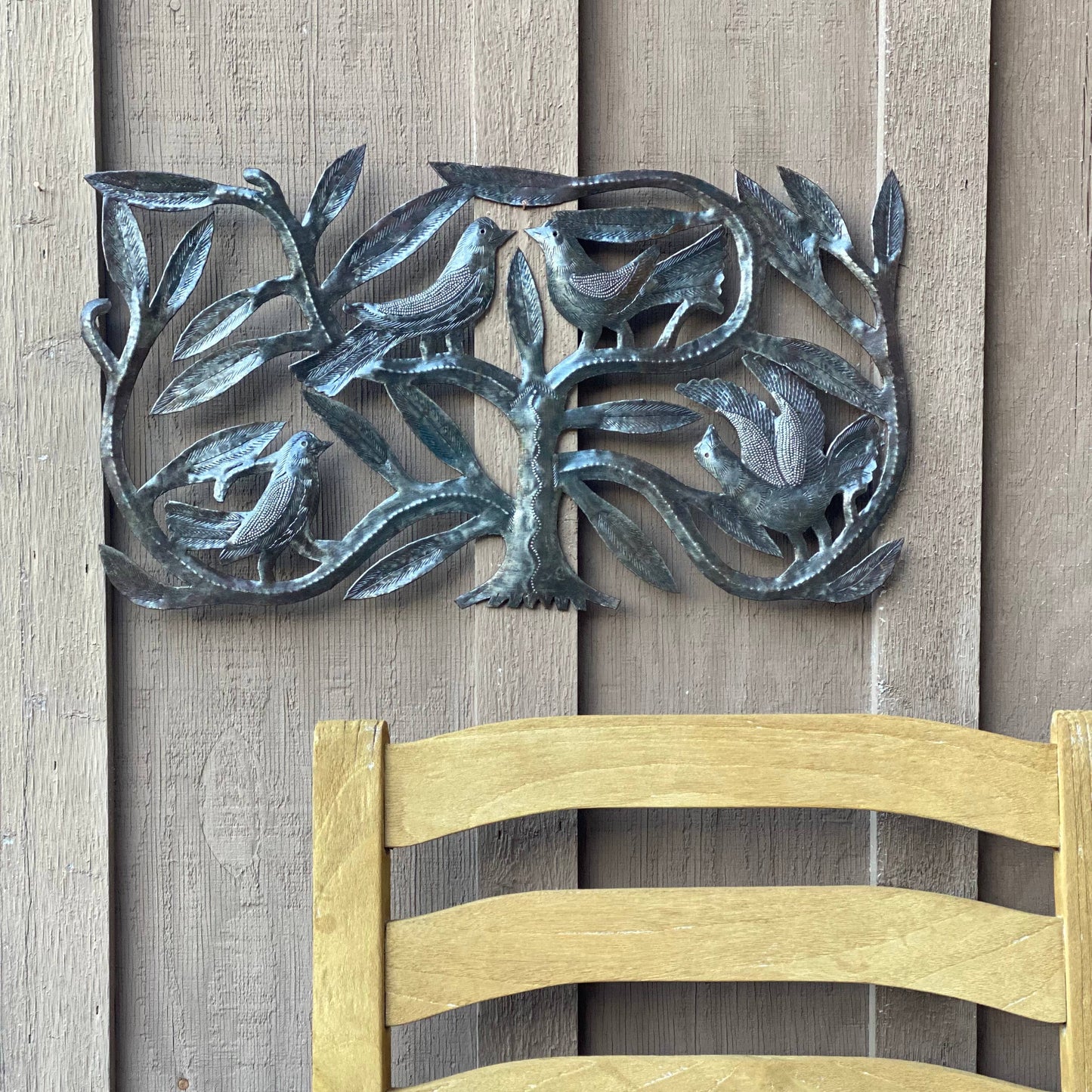 21" X 12" Pennsylvania Dutch Style Tree of Life
