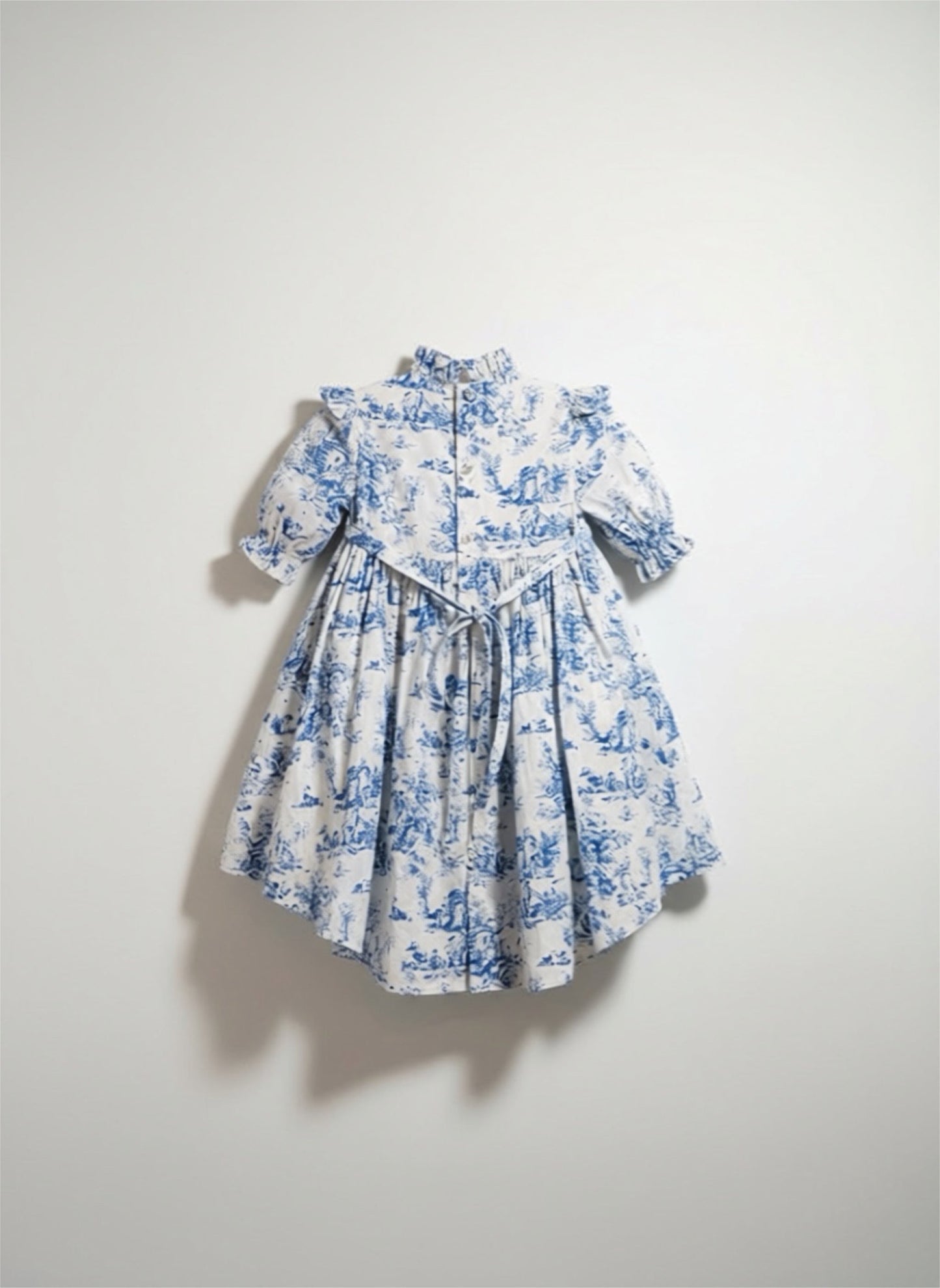 Aoki Dress-Blue Toile