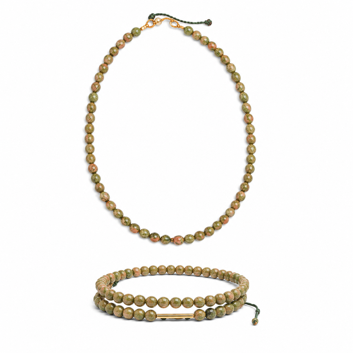 Gemstone & Gold Necklace