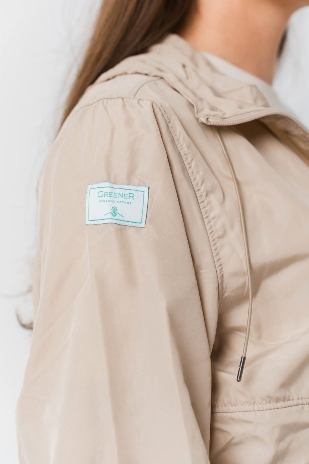 Cortavientos ligero - Beige