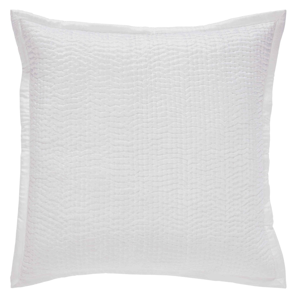 Lucy Pick Stitch Silk Coverlet Sham - Clearance