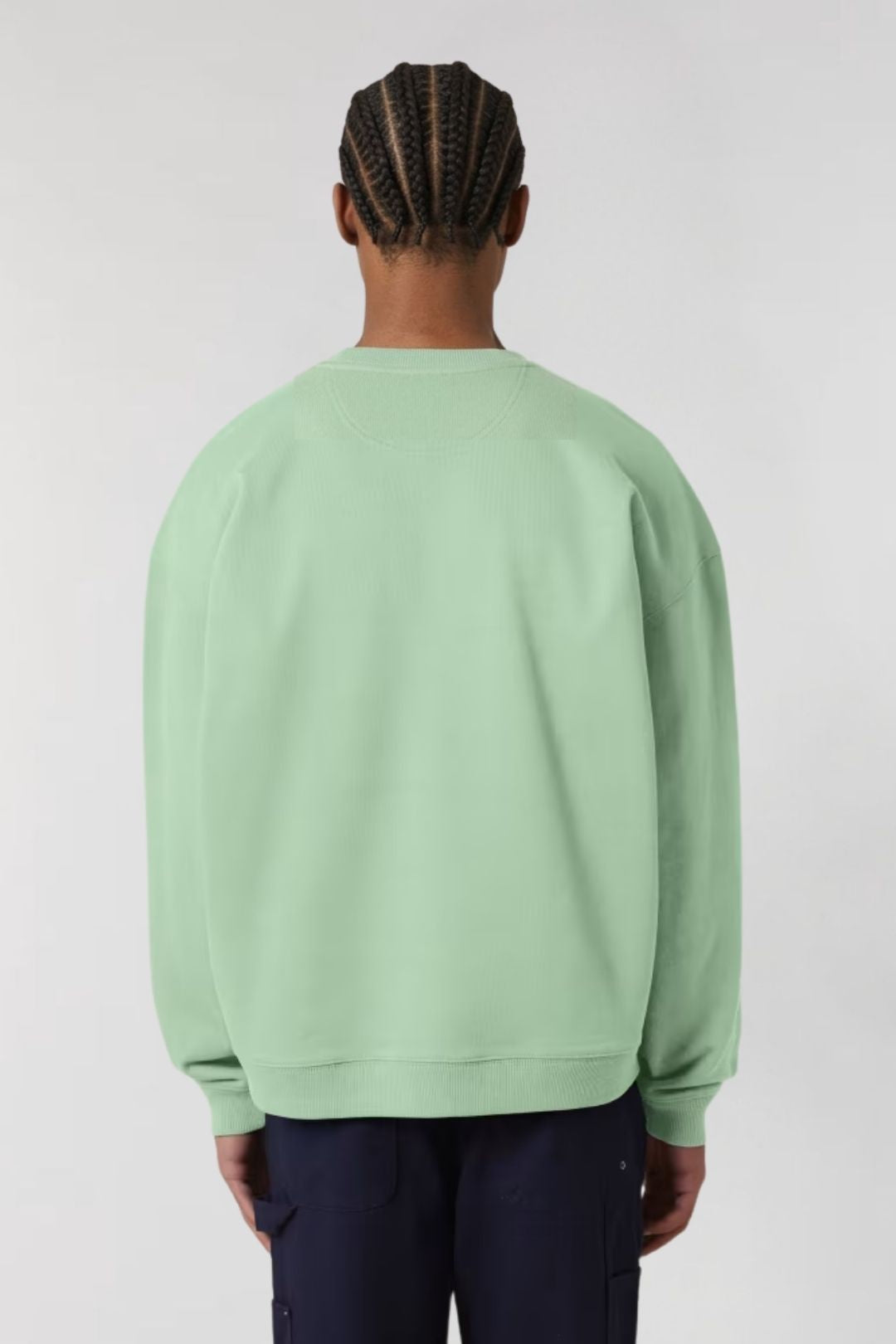 Sudadera algodón orgánico - Jade Profundo