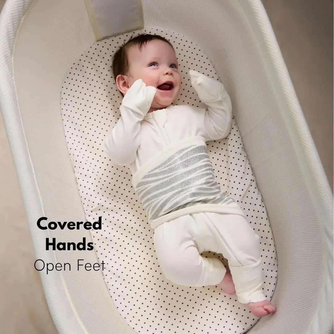Breathing Reassurance Convertible Baby PJ's Sleep of Mind