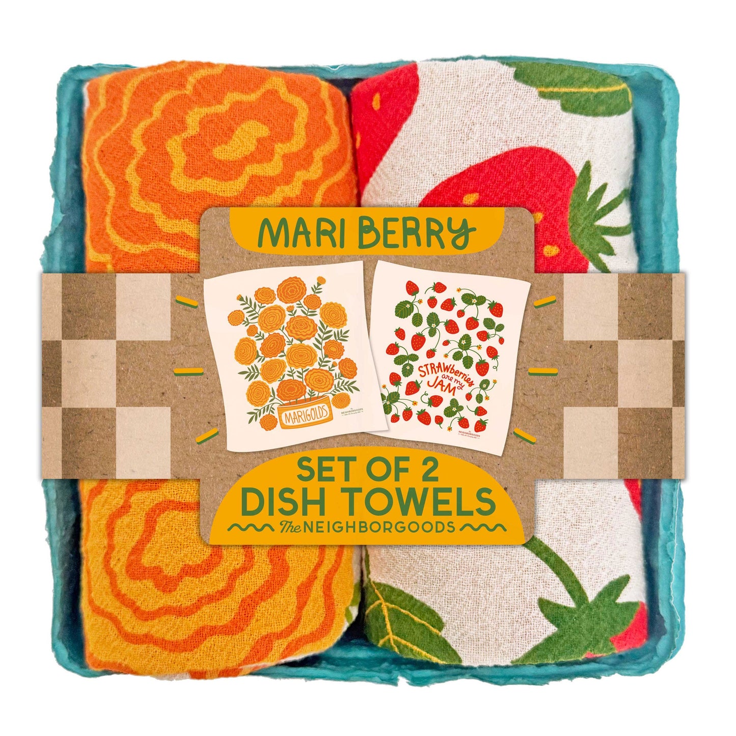 Mari Berry - Dish Towel Set of 2