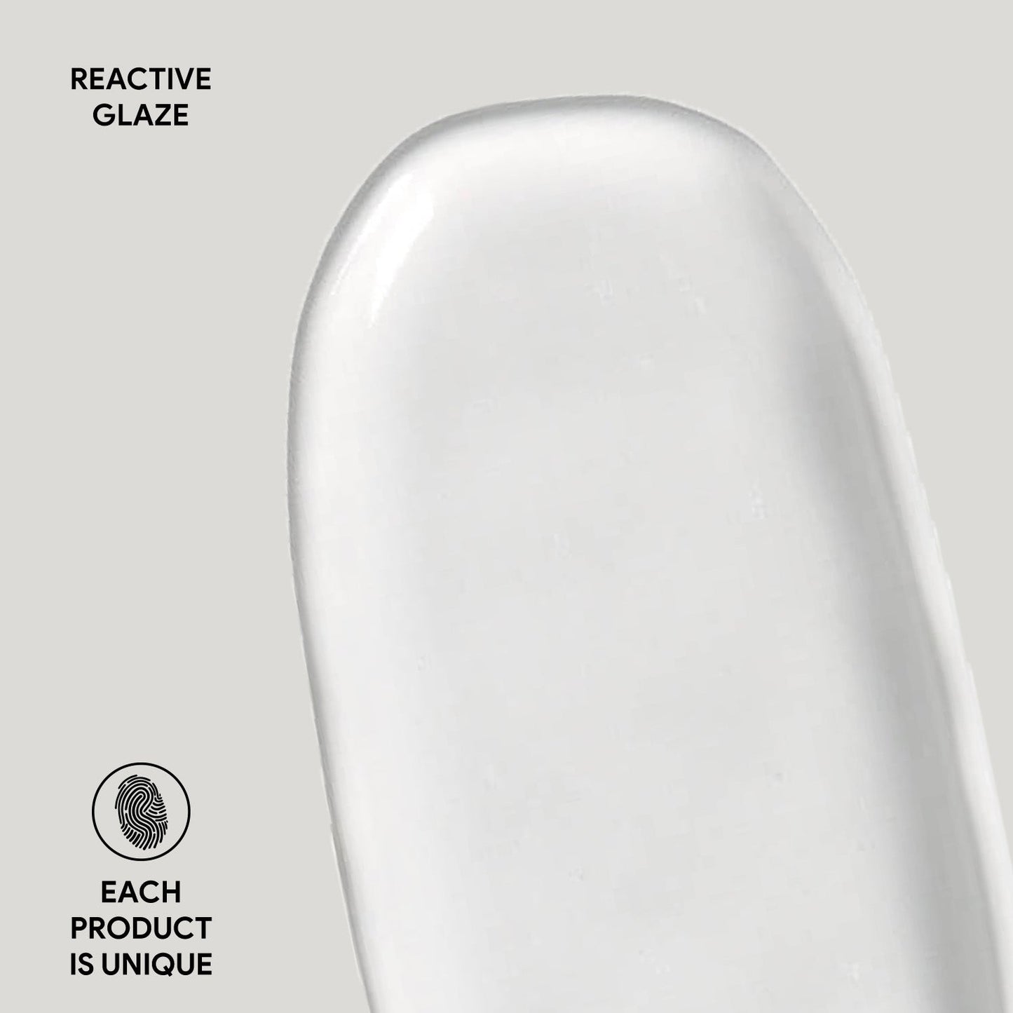 Shallow Organic Oval Platter Mini Set of 4