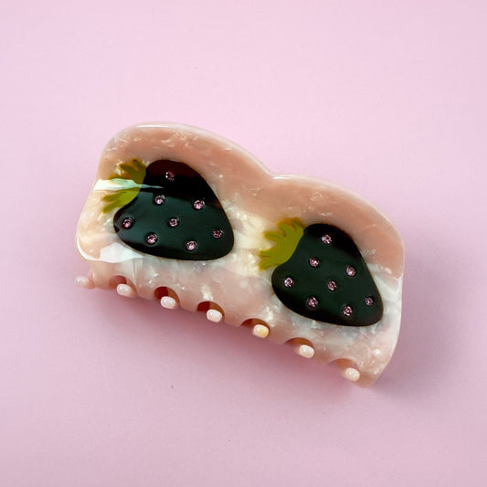 Strawberries Hair Claw